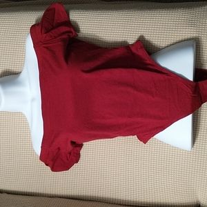 Off the shoulder bodysuit - WINE COLOR